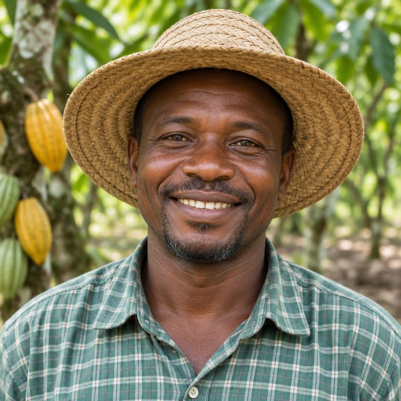 Adekunle Yusuf — illustrative farmer portrait